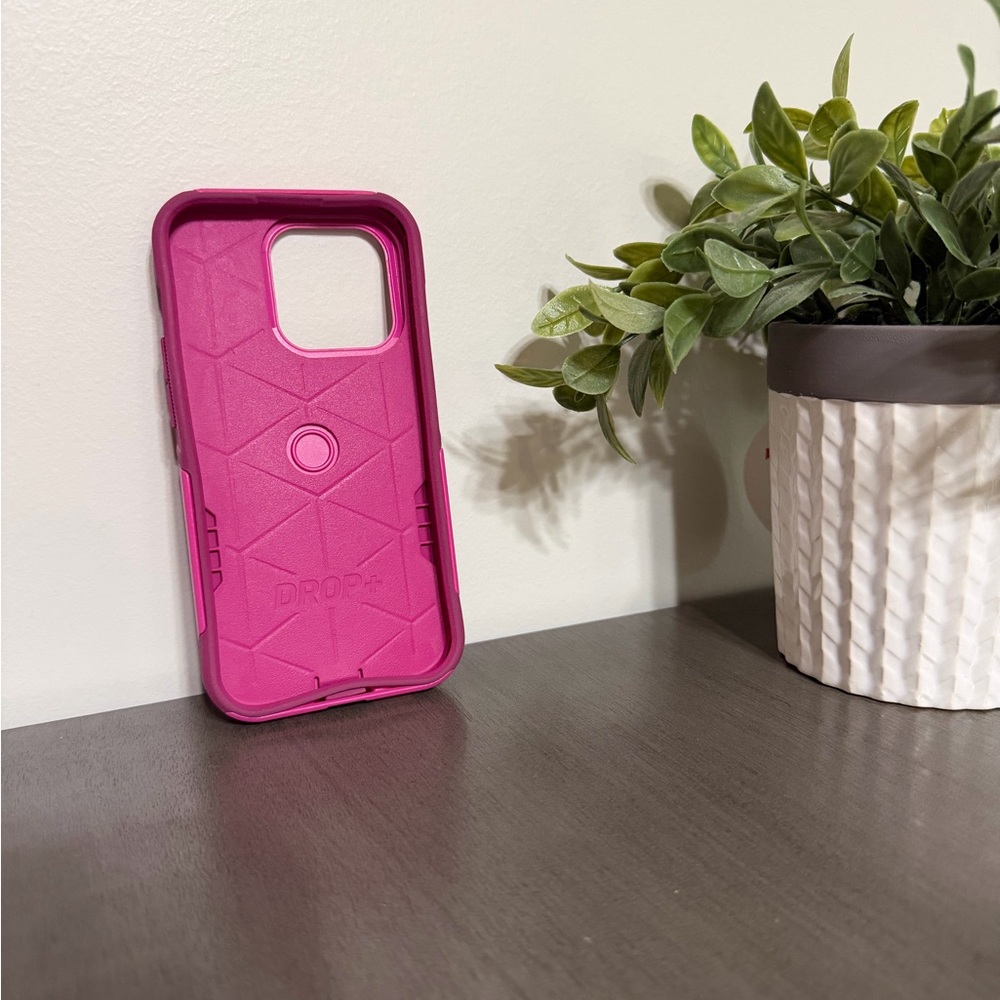 Pink Otterbox Commuter Phone Case for iPhone 14 Pro